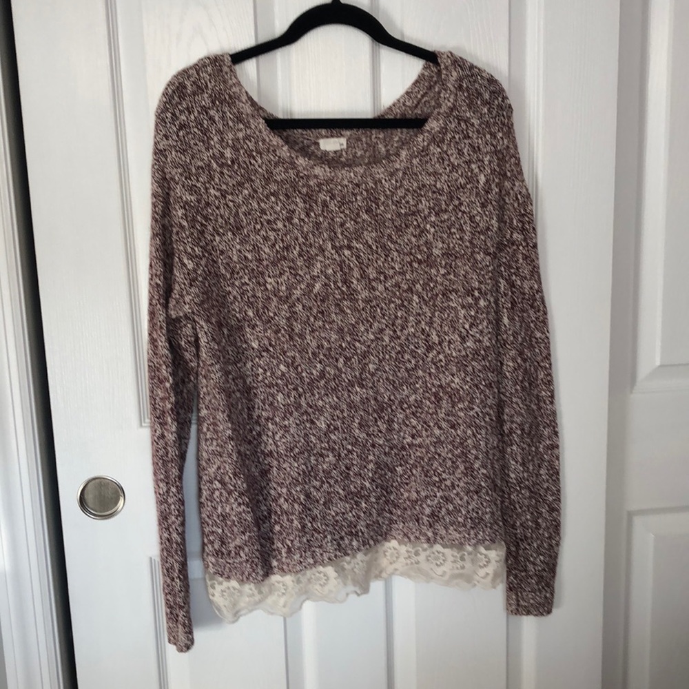 Knit sweater